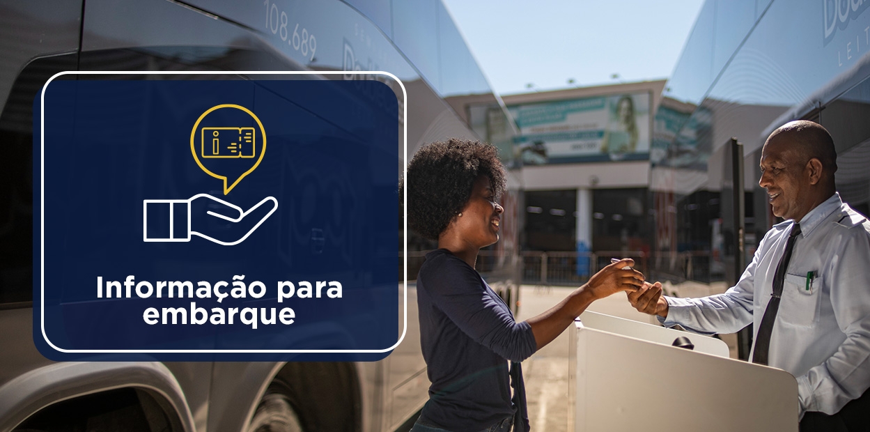 Informação para embarque