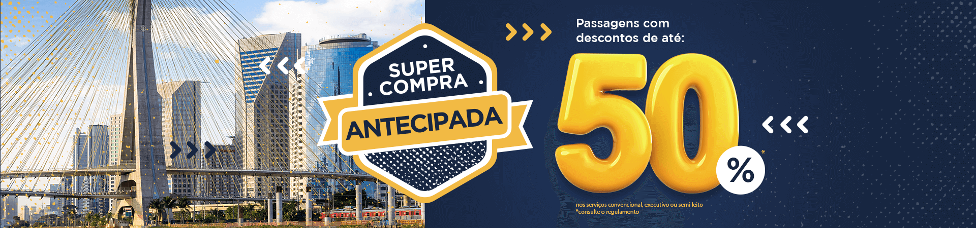 Banner Campanha de Antecipação - Cometa