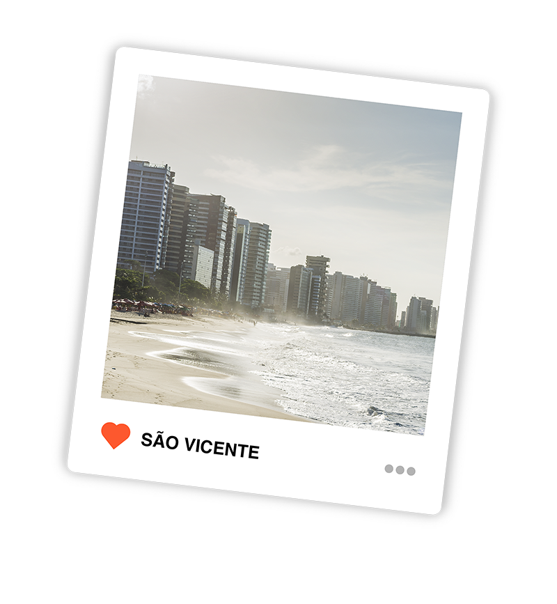 Imagem praia São Vicente